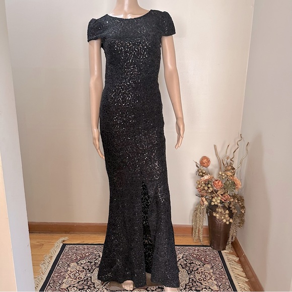 New Zokai sequins black dress NWOT - Picture 1 of 15